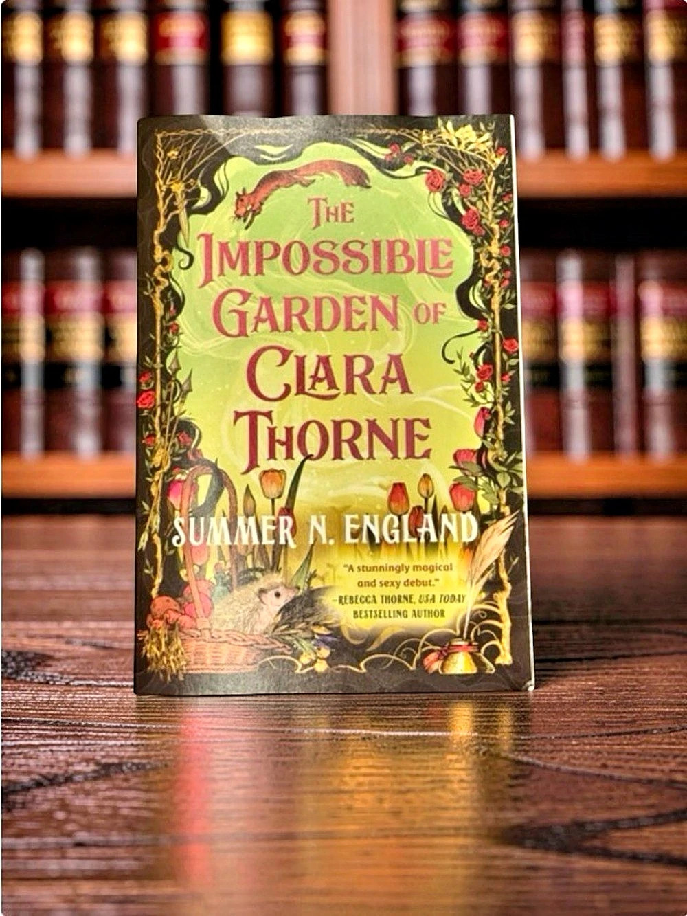 Forever The Impossible Garden of Clara Thorne Summer N. England Paperback Book